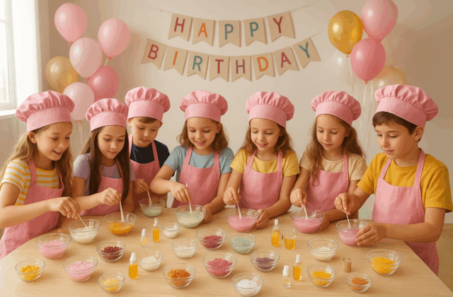 Forfait atelier anniversaire pour 8 enfants – Magny les Hameaux