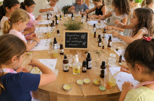 Atelier de créations de 2 cosmétiques pour 12 enfants – Bruyères-le-Châtel
