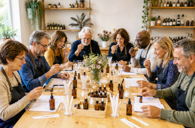Atelier création d&rsquo;un parfum pour 10 personnes – Paris XXe