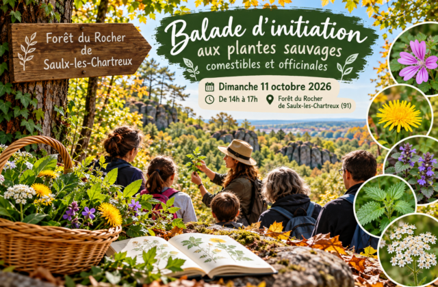 Initiation à la reconnaissance des plantes sauvages – Saulx-les-Chartreux